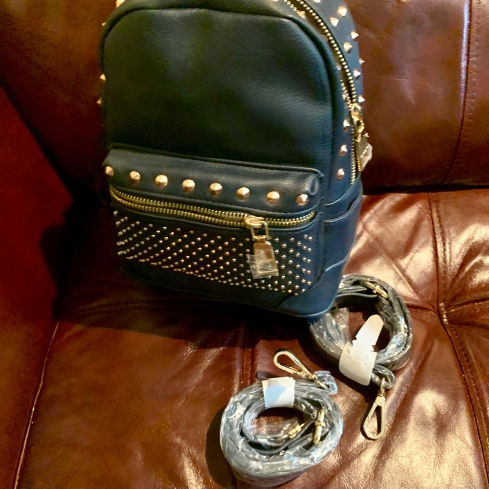 Bebe leather backpack